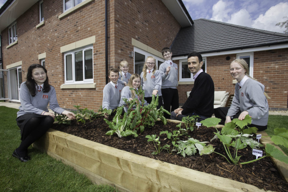 Tesni Homes gives The Marches School an eco-helping hand 