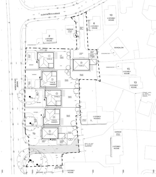 Oswestry site plan