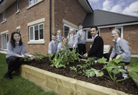 Tesni Homes gives The Marches School an eco-helping hand 